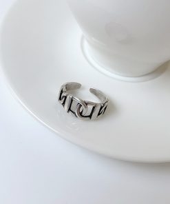 Anel ajustável prata 925